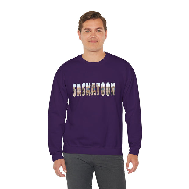 Saskatoon Unisex Heavy Blend™ Crewneck Sweatshirt
