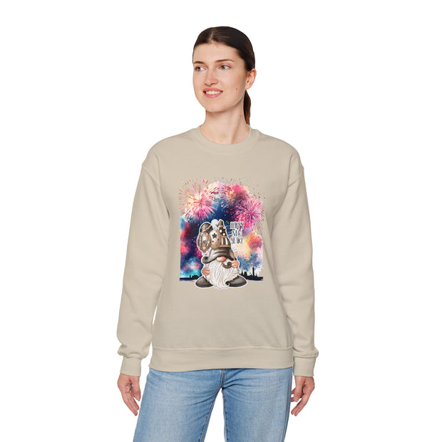 Gnome New Year Unisex Heavy Blend™ Crewneck Sweatshirt