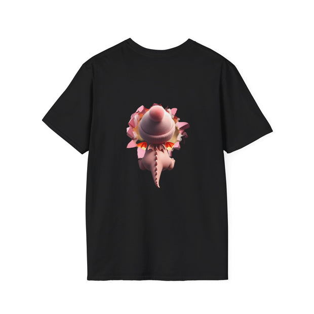 Valentines Dragon 2 Sided Unisex Softstyle T-Shirt