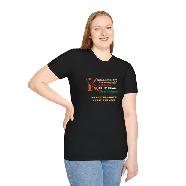 Cree Saskatchewan Unisex Softstyle T-Shirt