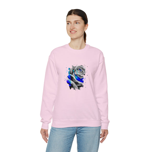 Rose Unisex Heavy Blend™ Crewneck Sweatshirt