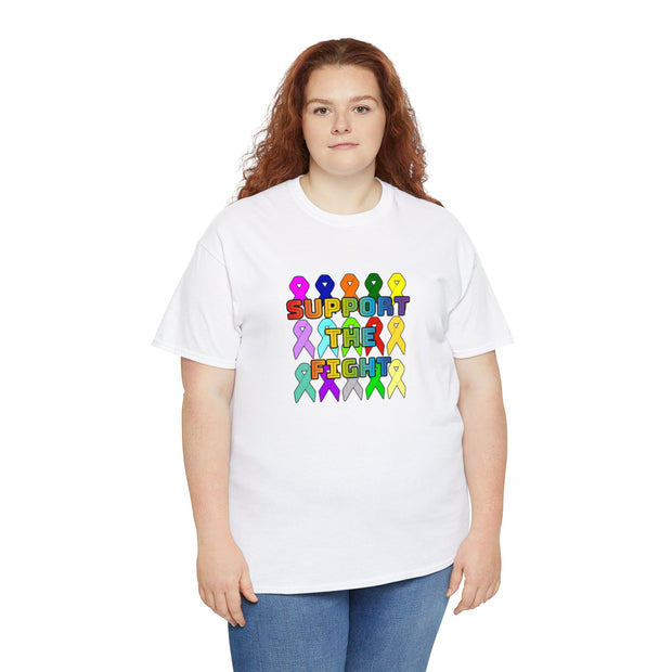 Support the Fight Unisex Heavy Cotton Tee