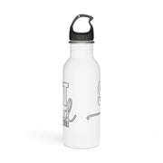Breast Cancer Support Stainless Steel Water Bottle