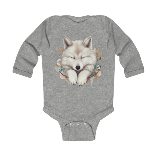 Baby Wolf Infant Long Sleeve Bodysuit