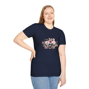 Mom Flowers Unisex Softstyle T-Shirt