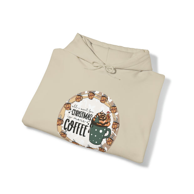 Christmas Coffee Unisex Heavy Blend™ Hooded Sweatshirt