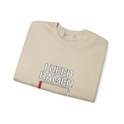 I Need Ramen Unisex Heavy Blend™ Crewneck Sweatshirt