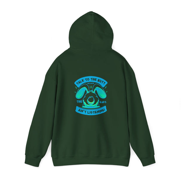 Talk to the Butt Unisex Heavy Blend™ Hooded Sweatshirt