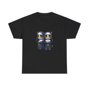 Horror Movie Cats Unisex Heavy Cotton Tee