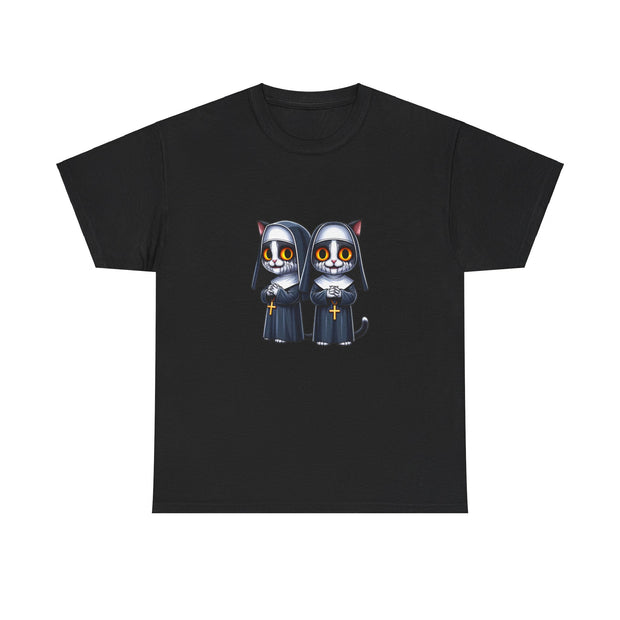 Horror Movie Cats Unisex Heavy Cotton Tee