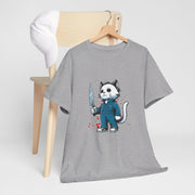 Horror Movie Cats Unisex Heavy Cotton Tee