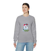 Christmas cat Unisex Heavy Blend™ Crewneck Sweatshirt