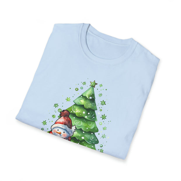Snowman Unisex Softstyle T-Shirt