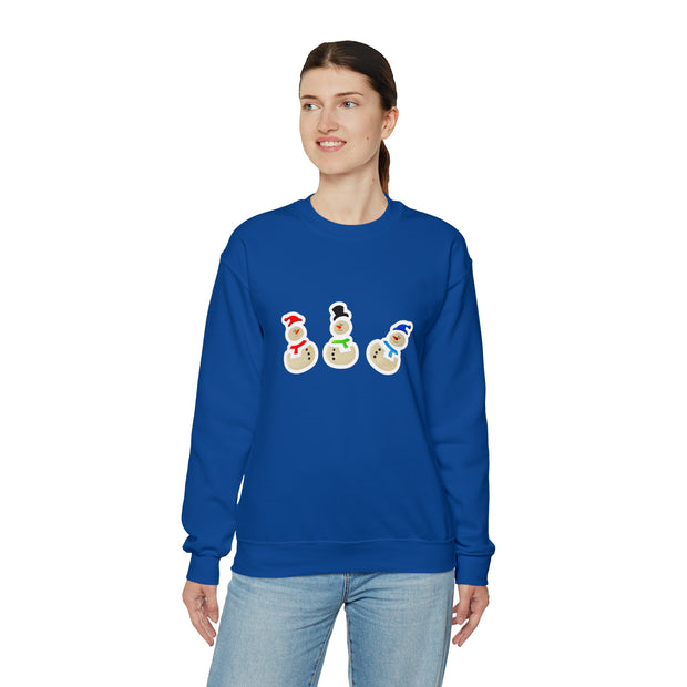 Snowmen Unisex Heavy Blend™ Crewneck Sweatshirt