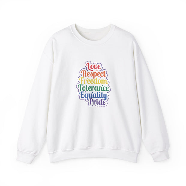 Love Respect Freedom Unisex Heavy Blend™ Crewneck Sweatshirt