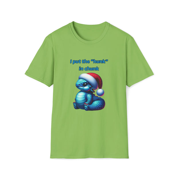 Christmas dragon Unisex Softstyle T-Shirt