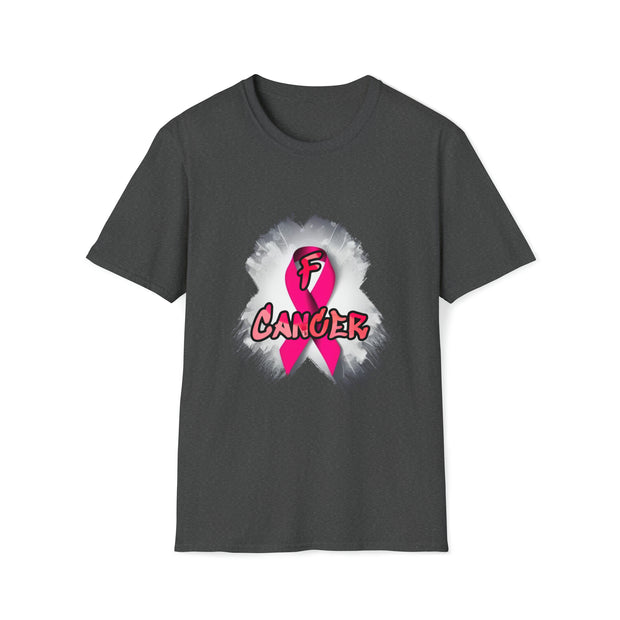 F cancer Unisex Softstyle T-Shirt