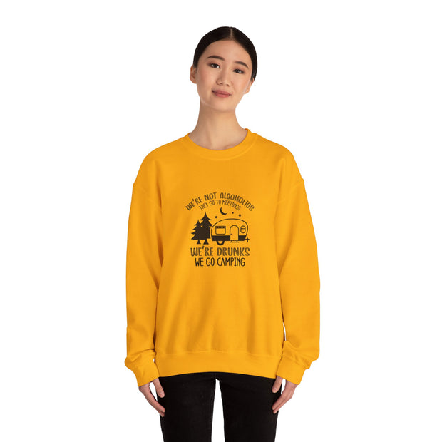 Camping Drunks Unisex Heavy Blend™ Crewneck Sweatshirt