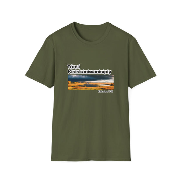 Tánsi Cree  Saskatchewan Unisex Softstyle T-Shirt