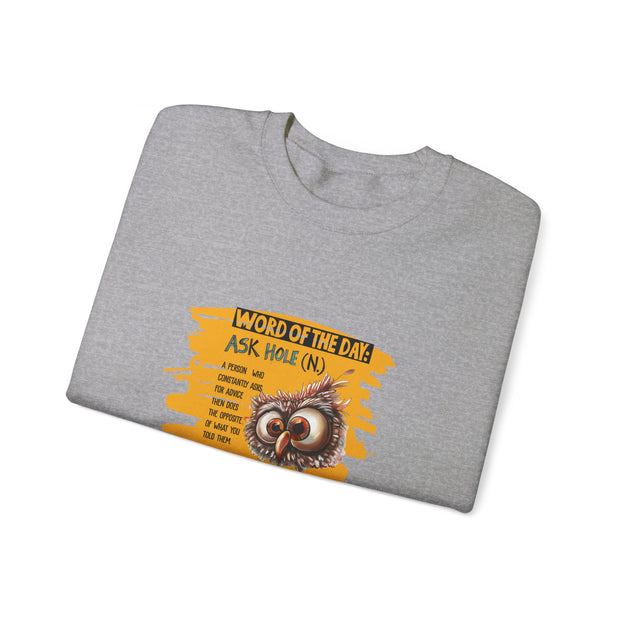 Word of the Day Unisex Heavy Blend™ Crewneck Sweatshirt