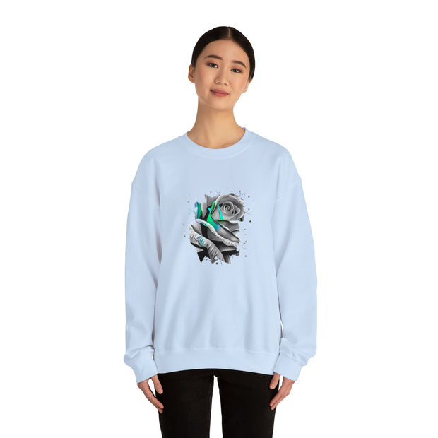 Rose Unisex Heavy Blend™ Crewneck Sweatshirt
