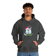 Christmas cat Unisex Heavy Blend™ Hooded Sweatshirt