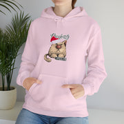 Christmas cat Unisex Heavy Blend™ Hooded Sweatshirt