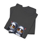 Horror Movie Cats Unisex Heavy Cotton Tee
