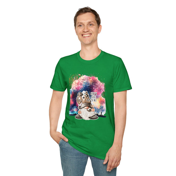 Gnome New Year Unisex Softstyle T-Shirt