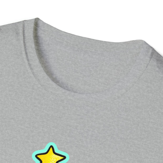 Christmas cat Unisex Softstyle T-Shirt