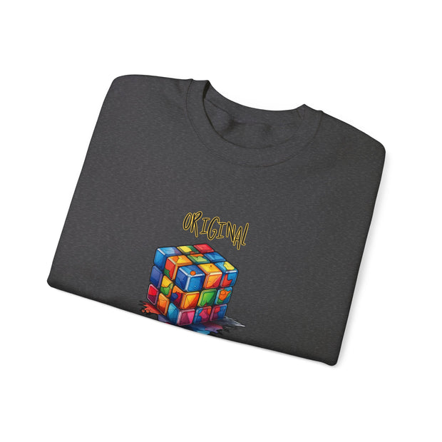 Rubik Cube Unisex Heavy Blend™ Crewneck Sweatshirt