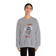 Crazy Skull Unisex Heavy Blend™ Crewneck Sweatshirt
