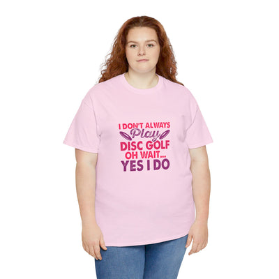 Disc Golf Unisex Heavy Cotton Tee