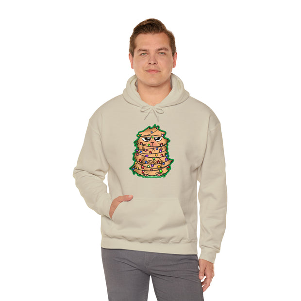 Christmas cat Unisex Heavy Blend™ Hooded Sweatshirt