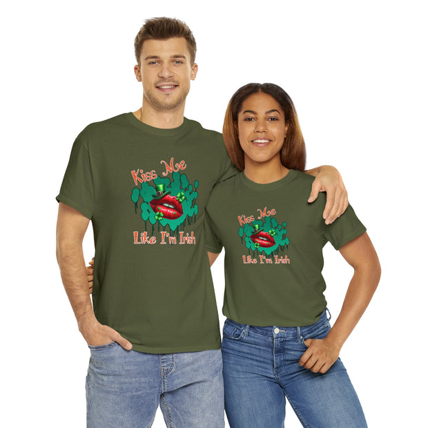 Kiss me like I’m Irish Unisex Heavy Cotton Tee