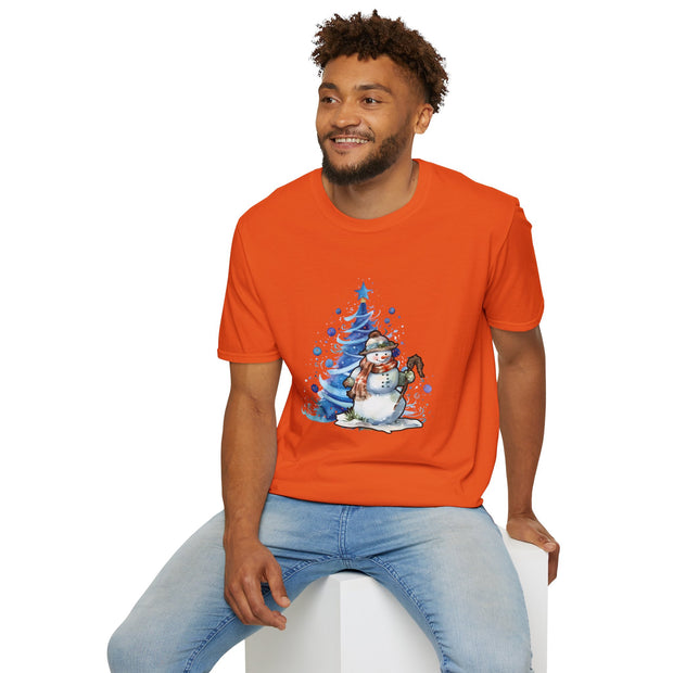Snowman Unisex Softstyle T-Shirt