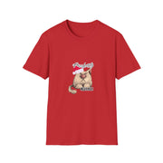 Christmas cat Unisex Softstyle T-Shirt
