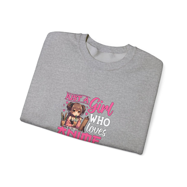 Just a Girl Unisex Heavy Blend™ Crewneck Sweatshirt
