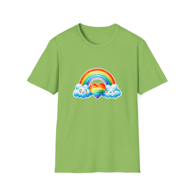Rainbow Love Unisex Softstyle T-Shirt
