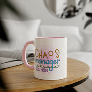 Chaos Manager Accent Mugs, 11oz