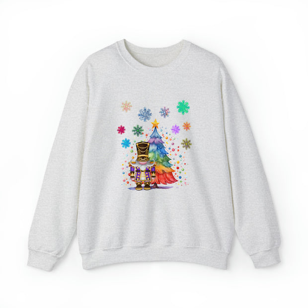 Gnome Nutcracker Unisex Heavy Blend™ Crewneck Sweatshirt