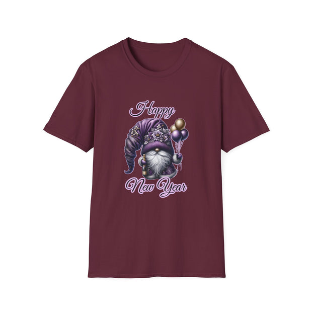 Gnome New Year Unisex Softstyle T-Shirt