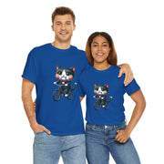 Horror Movie Cats Unisex Heavy Cotton Tee