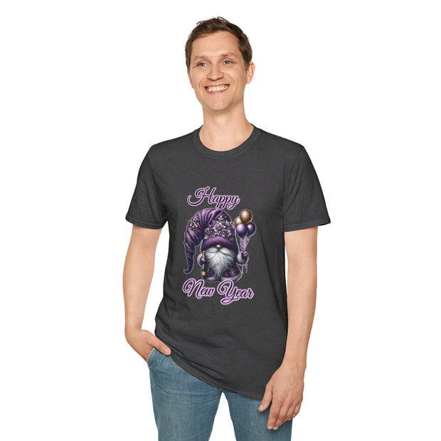 Gnome New Year Unisex Softstyle T-Shirt