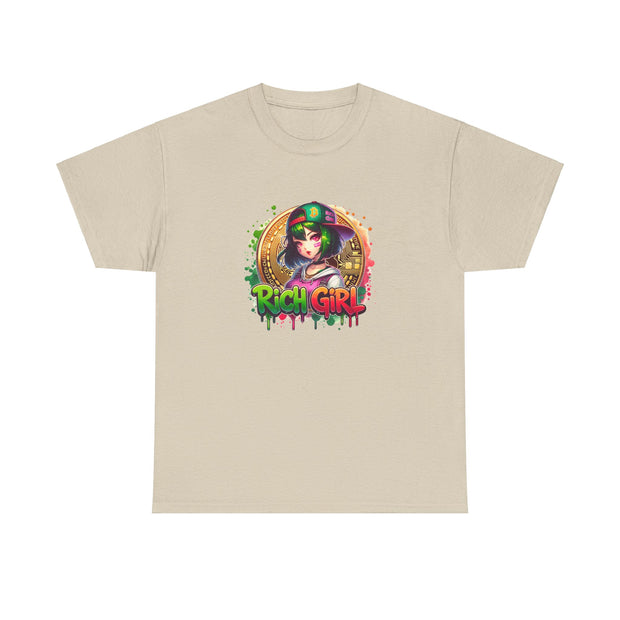 Graffiti Anime Girls Unisex Heavy Cotton Tee