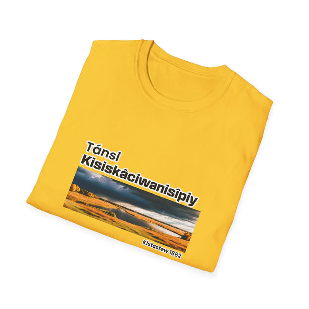 Tánsi Cree  Saskatchewan Unisex Softstyle T-Shirt