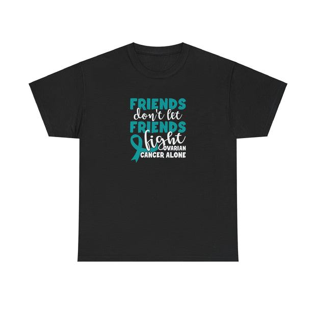 Ovarian Cancer Friends Unisex Heavy Cotton Tee