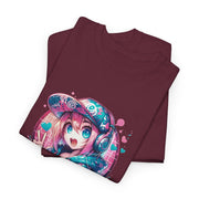 Graffiti Anime Girls Unisex Heavy Cotton Tee