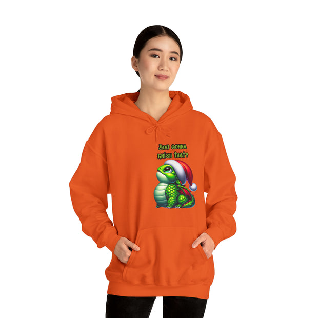 Christmas dragon Unisex Heavy Blend™ Hooded Sweatshirt