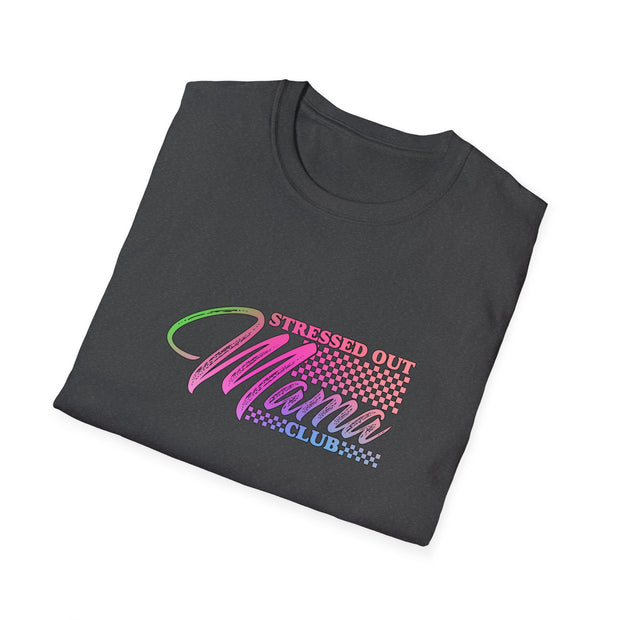 Stressed Out Mama Unisex Softstyle T-Shirt